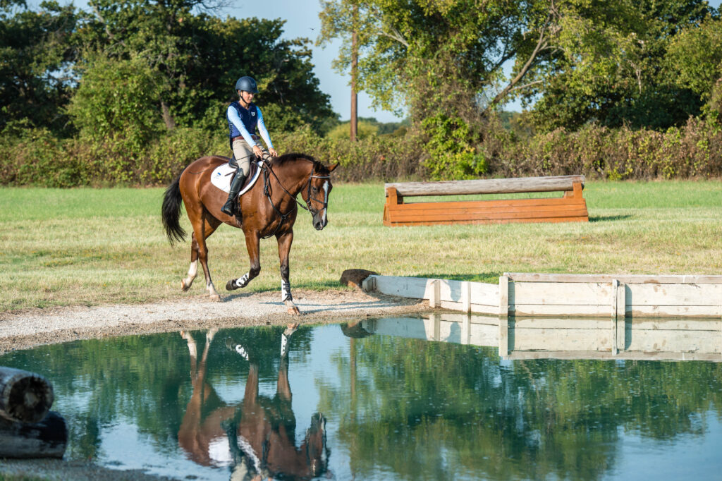 Trotting into Cross-Country Water