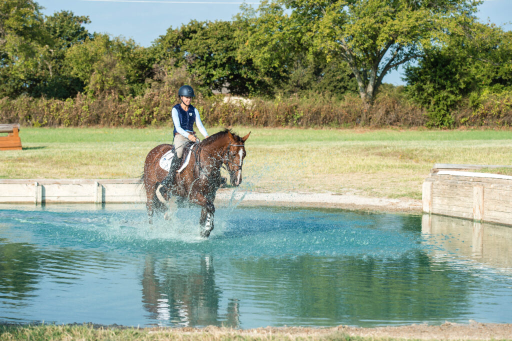 Trotting into Cross-Country Water