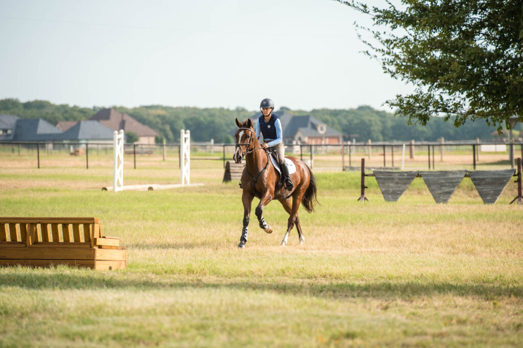 Introduce Jumps Before Cross Country Water