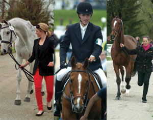 2013 Rolex Kentucky Three-Day Event Rookies: Caitlin Silliman, Daniel Clasing and Micheline Jordan promo image
