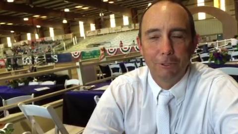 2015 Longines FEI World Cup™ Jumping Sacramento: Vinton Karrasch promo image