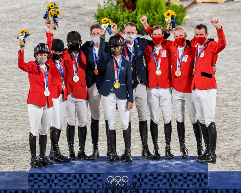 2020 Olympics, Belgium, Show Jumping, Sweden, Team Medal, Team USA, Tokyo Games