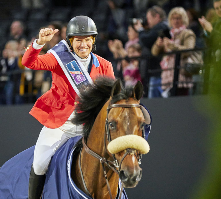 Beezie Madden World Cup Victory gallop CROP