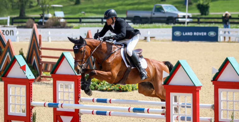 Boyd Martin, CCI5 Star, LRK3DE2021, On Cue, Photo by Julia Murphy, Show Jumping-2 copy