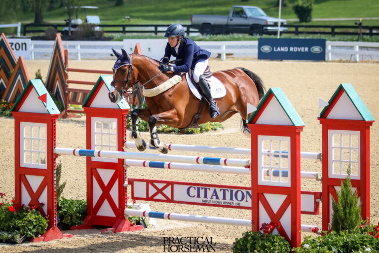 CCI5 Star, Deniro Z, Elisabeth Halliday-Sharp, LRK3DE2021, Photo by Julia Murphy, Show Jumping