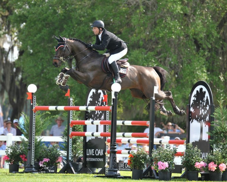 Cian O’Connor Wins Live Oak International  CSI2*W Grand Prix and World Cup Qualifier promo image
