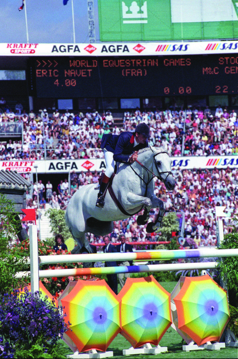 Eric Navet 0n Gem Twist_1990WEG 86-28_KarlLeckPhoto