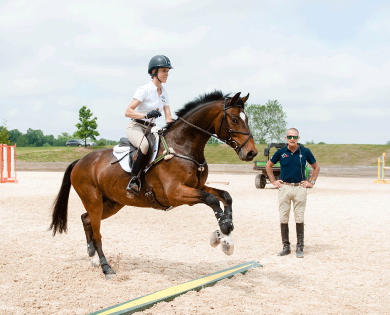 George Morris Teaches Classic Equitation to Eventers promo image