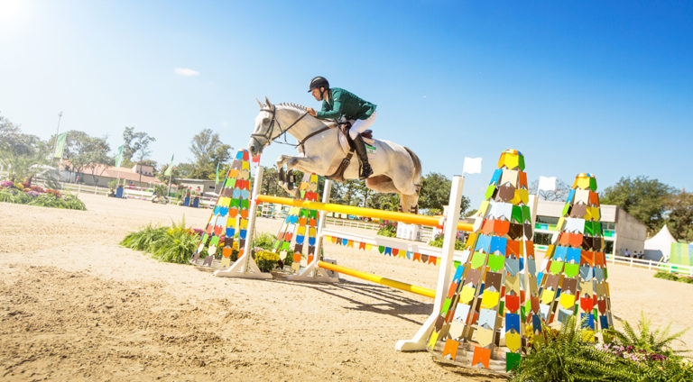 Jorge Claims Gold at Aquece Rio Equestrian Test Event promo image