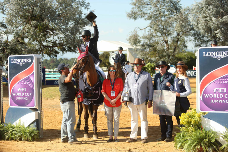 Juan Manuel Luzardo and Stan Win the Longines FEI World Cup™ Jumping Valle de Bravo promo image