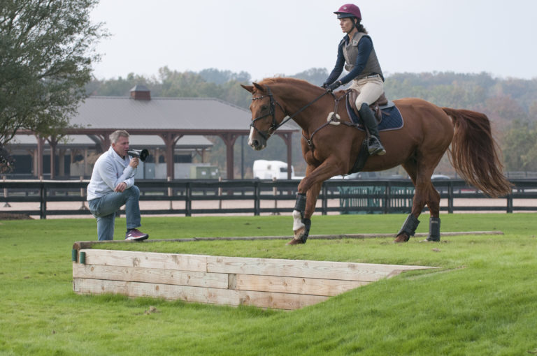 Katie Bryant and EM Aquataine with Andreas Dibowski