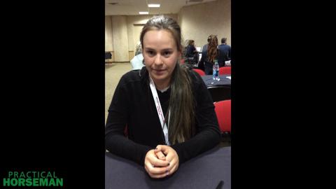 Katie Dinan on #WorldCupJumping15 promo image