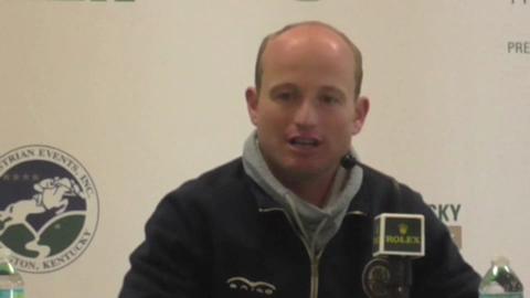 Michael Jung After Wednesday's #Rolex15 Dressage promo image
