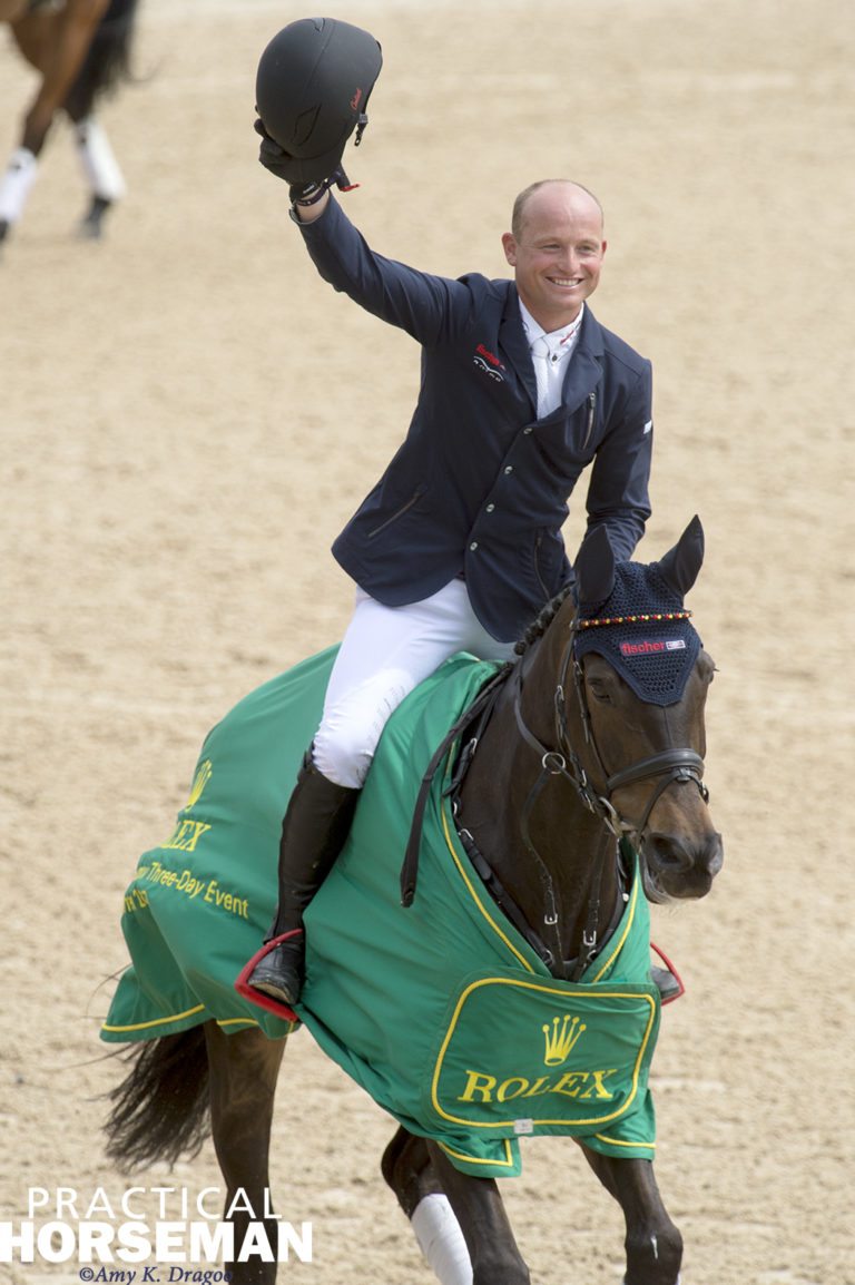 Michael Jung Victory Gallop Rolex No Helmet