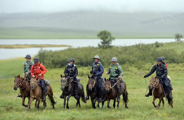 Mongol Derby Finish Line