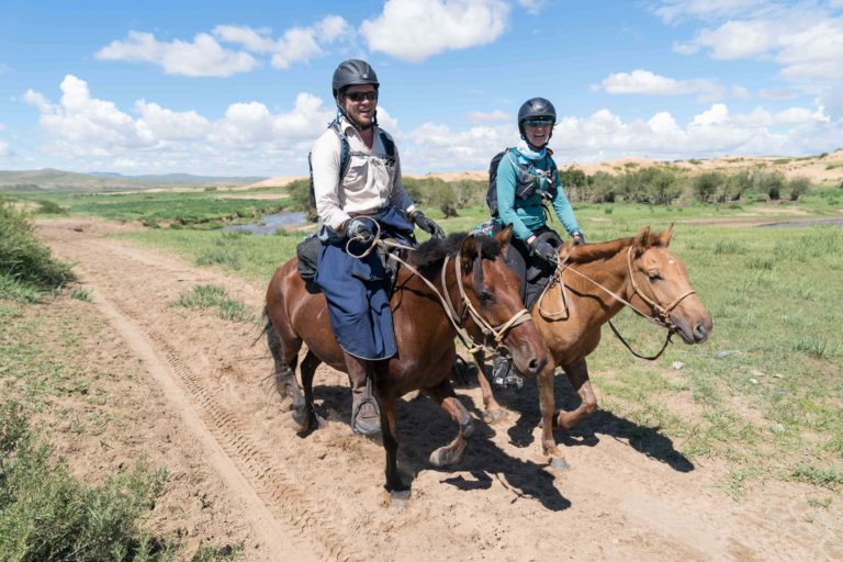 Mongol Derby Michael and Jocelyn Day 2