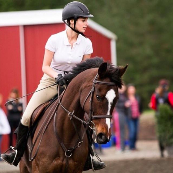 Natalie Gavi Riding Stella
