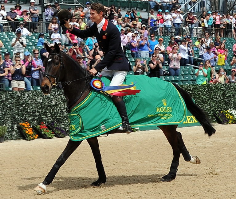 Postcard: 2014 Rolex Kentucky Show Jumping promo image