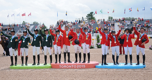Postcard: 2015 Toronto Pan American Games Eventing Show Jumping promo image