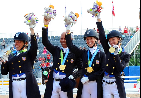 Postcard: 2015 Toronto Pan American Games Team Dressage - Day Two promo image