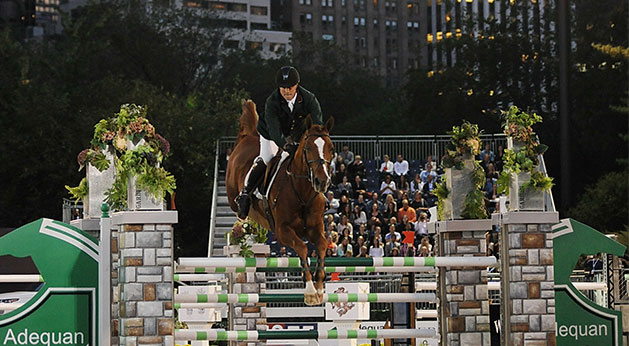 Postcard: Central Park Horse Show Grand Prix promo image