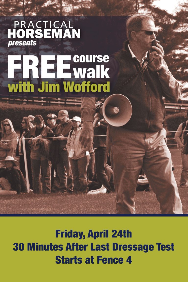 Practical Horseman at #Rolex15: Social Media Coverage and Course Walk with Jim Wofford promo image