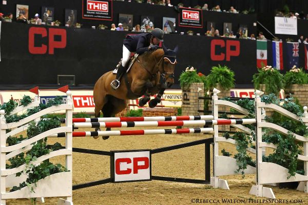 Roberto Teran and Woklahoma Victorious at CP National Horse Show promo image