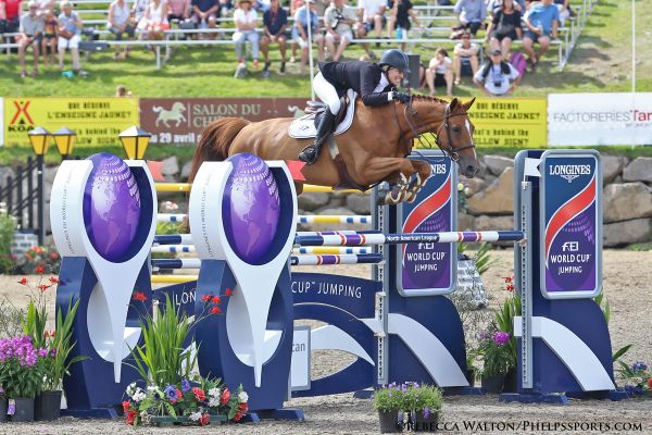 Schuyler Riley and Dobra de Porceyo Dominate Inaugural NAL Longines World Cup Qualifier at Bromont International promo image