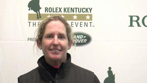 Sharon White at #Rolex15 Before Dressage promo image