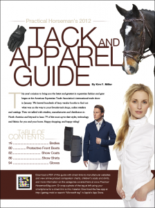 Tack & Apparel Guide
