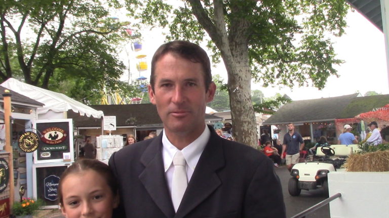 Tosh Hunt at the Devon Horse Show