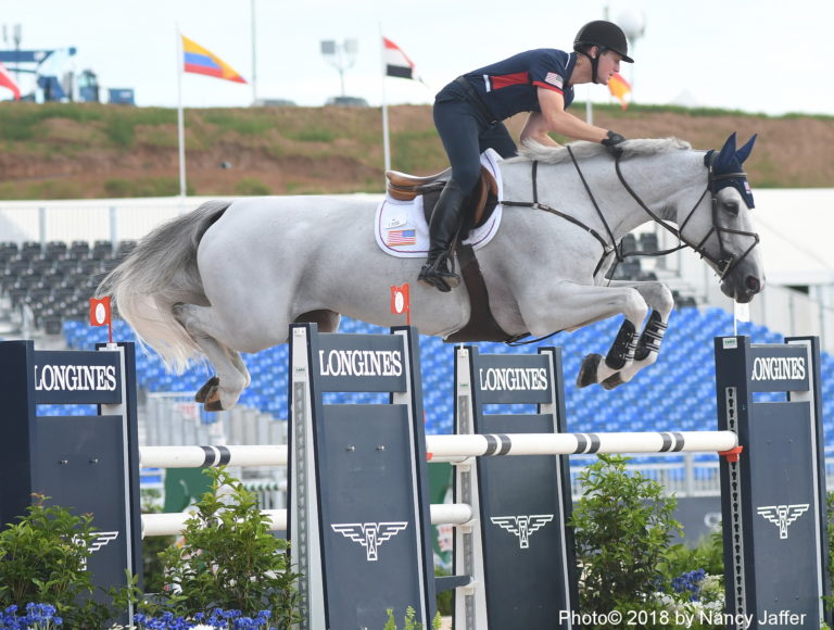WEG sj warm-up McLain Ward Clinta