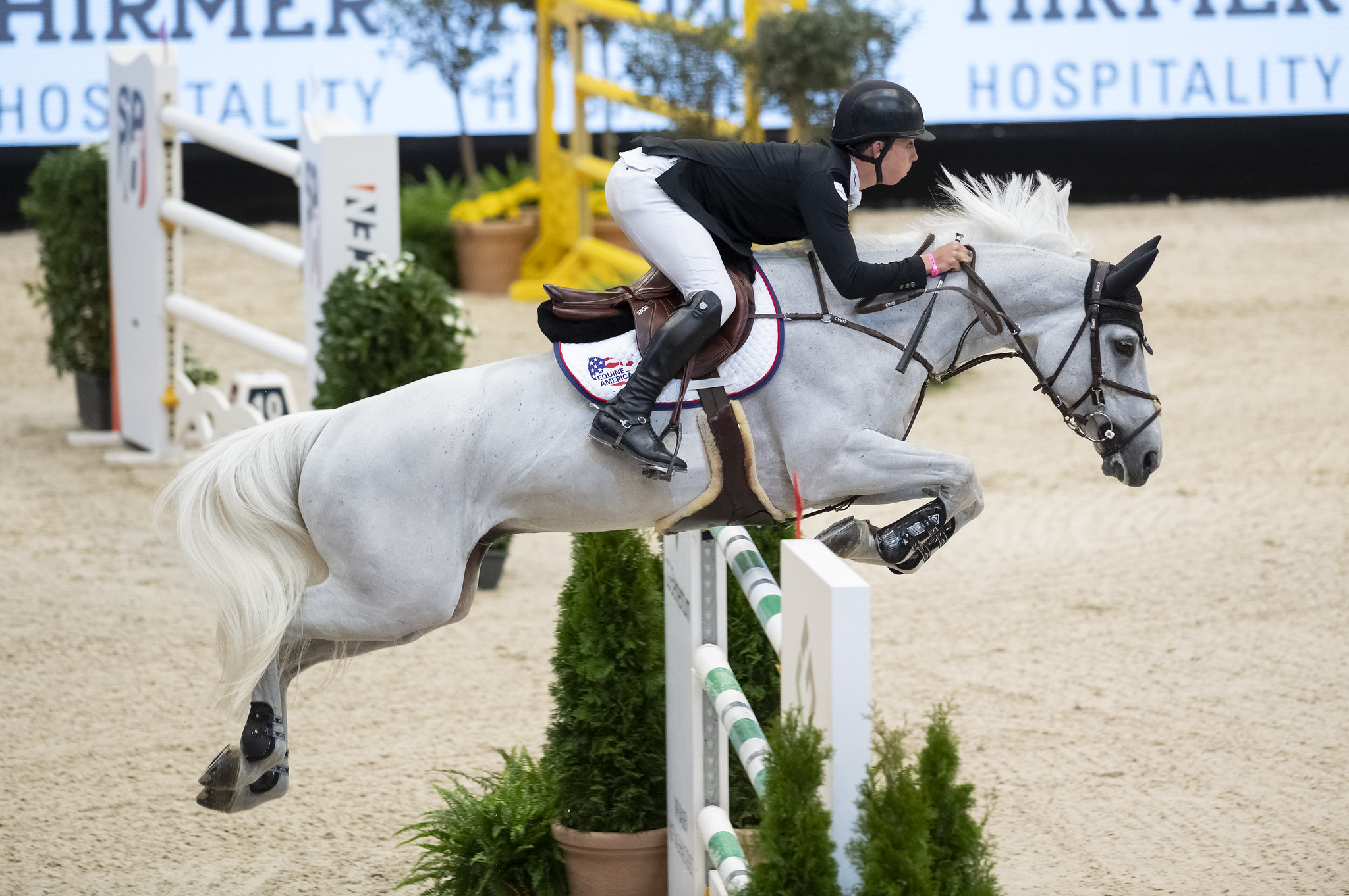 Jack Whitaker Equine America Valmy de la Lande 2022 Longines FEI Jumping World Cup™ Final