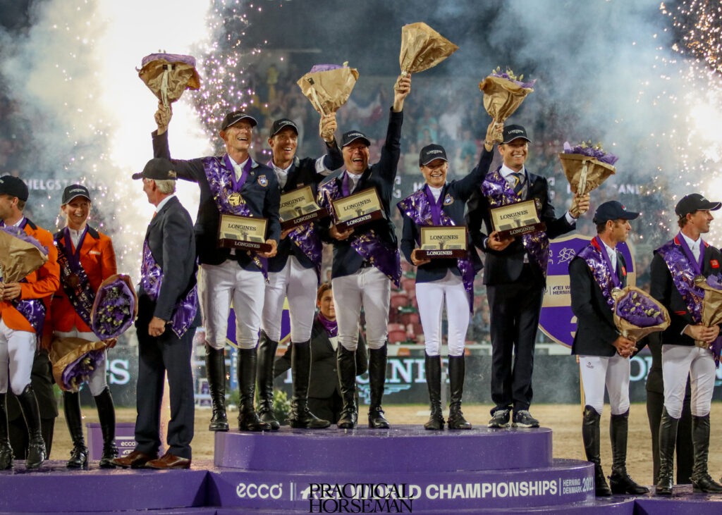 2022 FEI Jumping World Championships winner Team Sweden