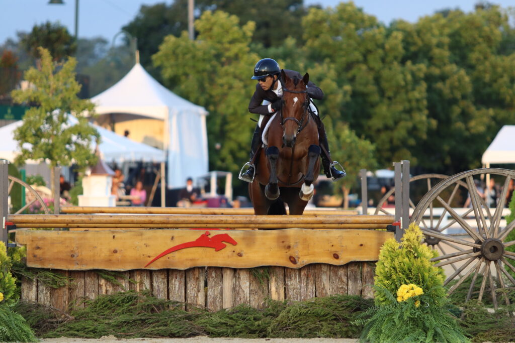 Colin Syquia Front Page 2022 USHJA International Hunter Derby Championship