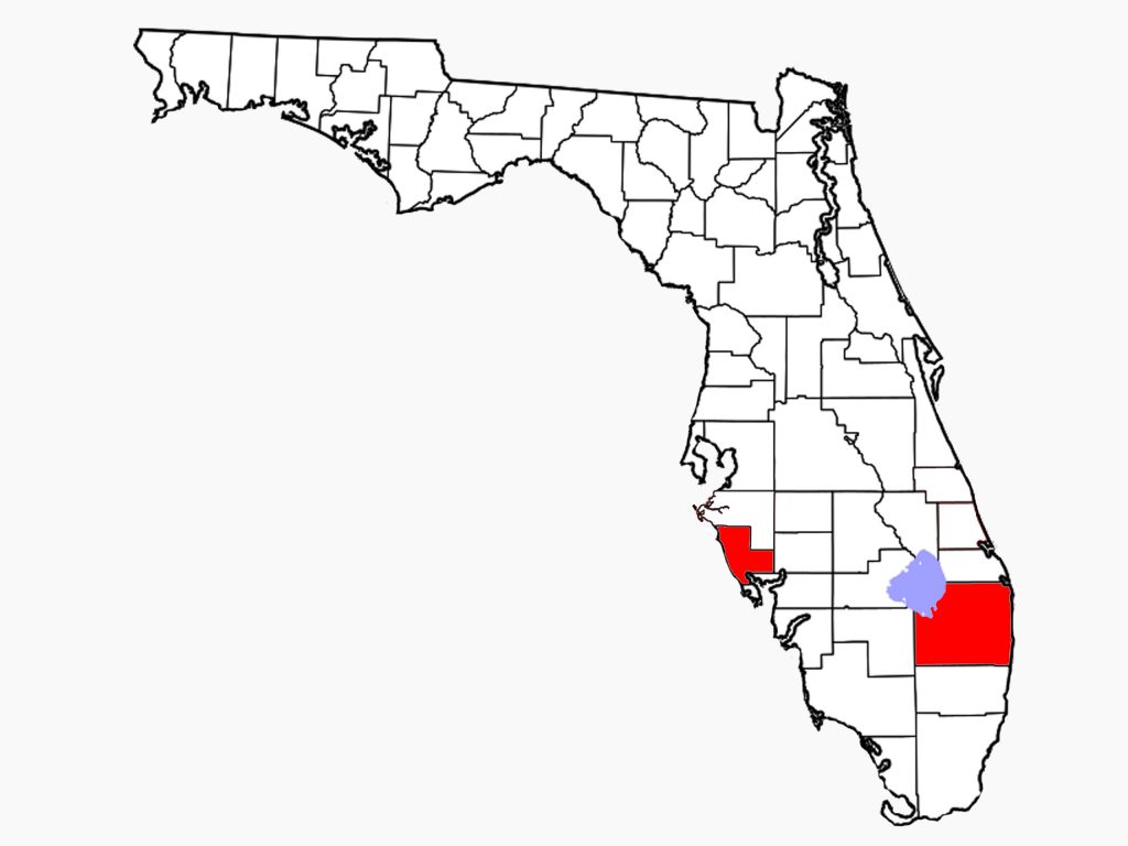 A horse in Sarasota County, Florida, has tested positive for strangles, and a horse in Palm Beach County is suspected positive.  