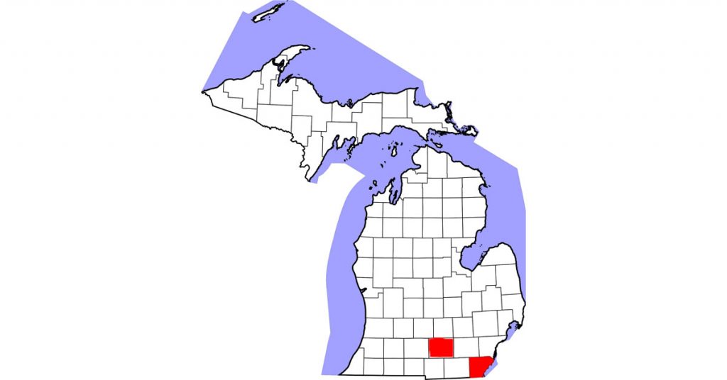 Strangles has been confirmed in horses in Monroe and Jackson counties, Michigan, and they are under voluntary quarantine.