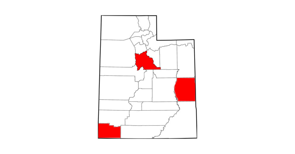Three horses in Utah are positive for West Nile virus (WNV) in Utah, Washington and Grand counties.