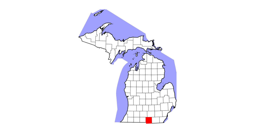 A Quarter Horse gelding in Hillsdale County, Michigan, was confirmed positive for strangles, and three additional horses are exposed.
