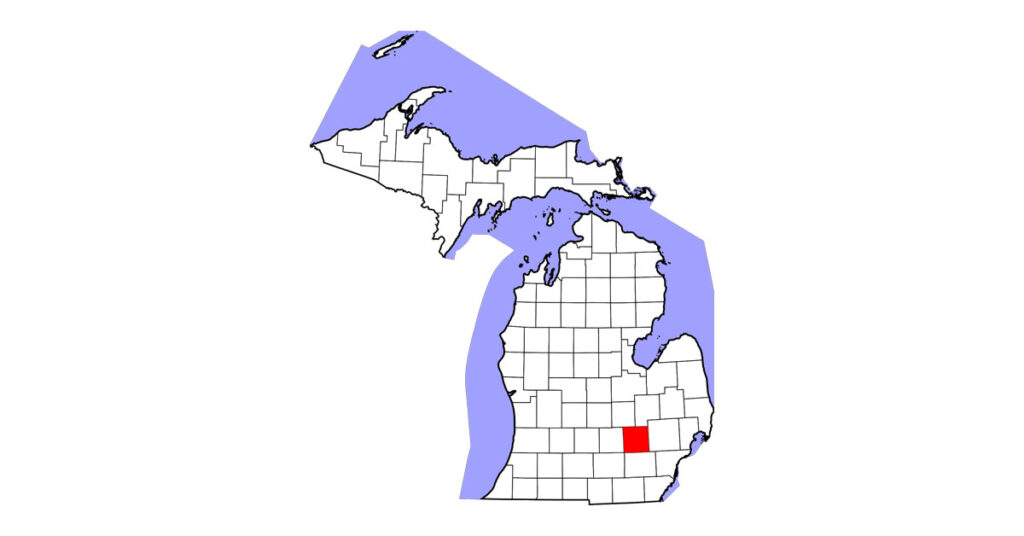A Quarter Horse mare in Livingston County, Michigan, is positive for strangles and under quarantine.