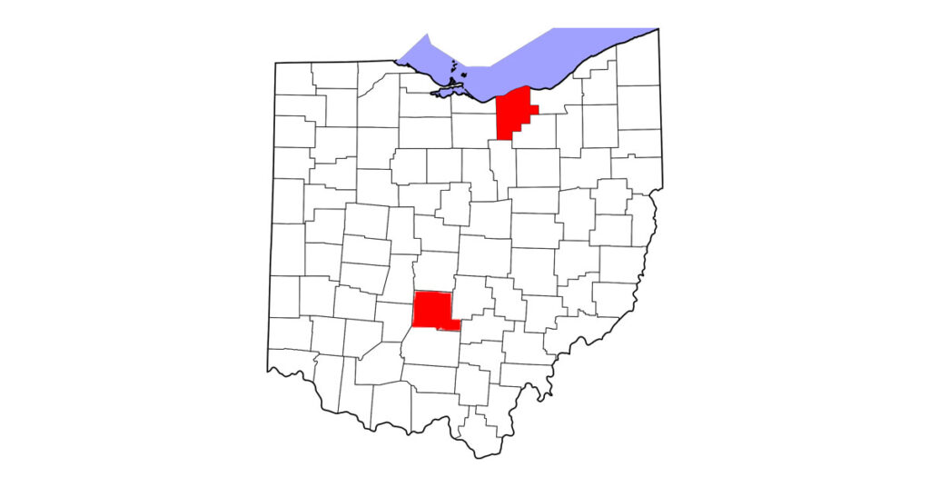 Three horses at a boarding facility in Lorain County, Ohio, tested positive for EHV-1, and one horse at a training facility in Pickaway County is also positive.