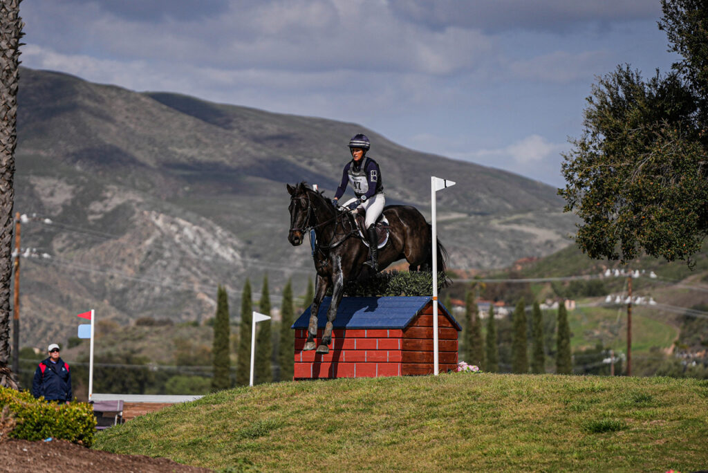 Bec Braitling and Caravaggio II moved up the Galway Downs leaderboard to win the CCI4*-S.