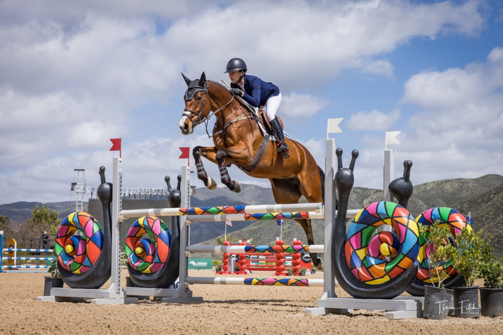 Tamie Smith and Kareena K lead the Galway Downs CCI2*-S.